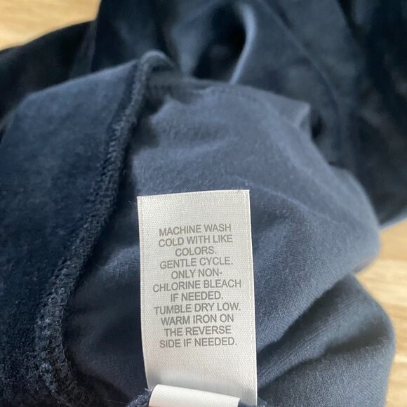 J. Jill Pure Jogger Pants Women's Large Petite Velvet Pull Polyester Spandex - Picture 9 of 10